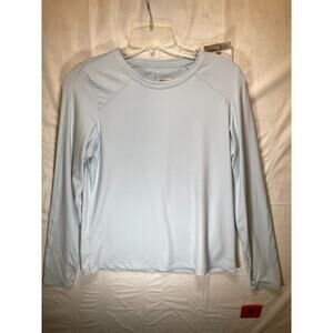 Mondetta Ladies' Long Sleeve Active Top - Blue Size Medium